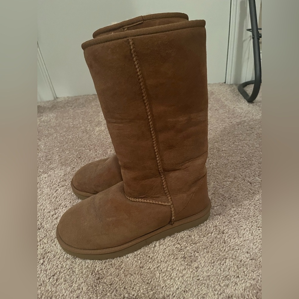 UGG Tan Suede Boots